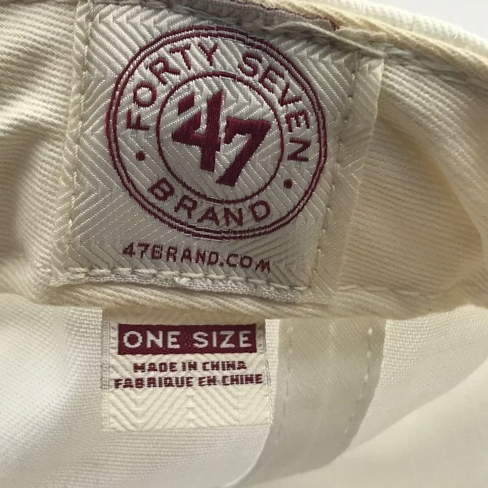 Miami Heat '47 Brand‎ Sure Shot Two Tone Captain SnapBack Hat Black White